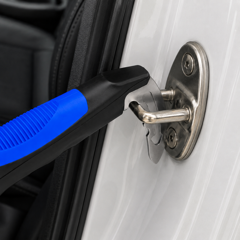Compatible U-shaped car door striker latch