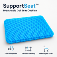 SupportSeat™ Breathable Gel Seat Cushion